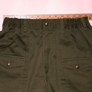 Olive Green Official Boy Scout Shorts size 28"